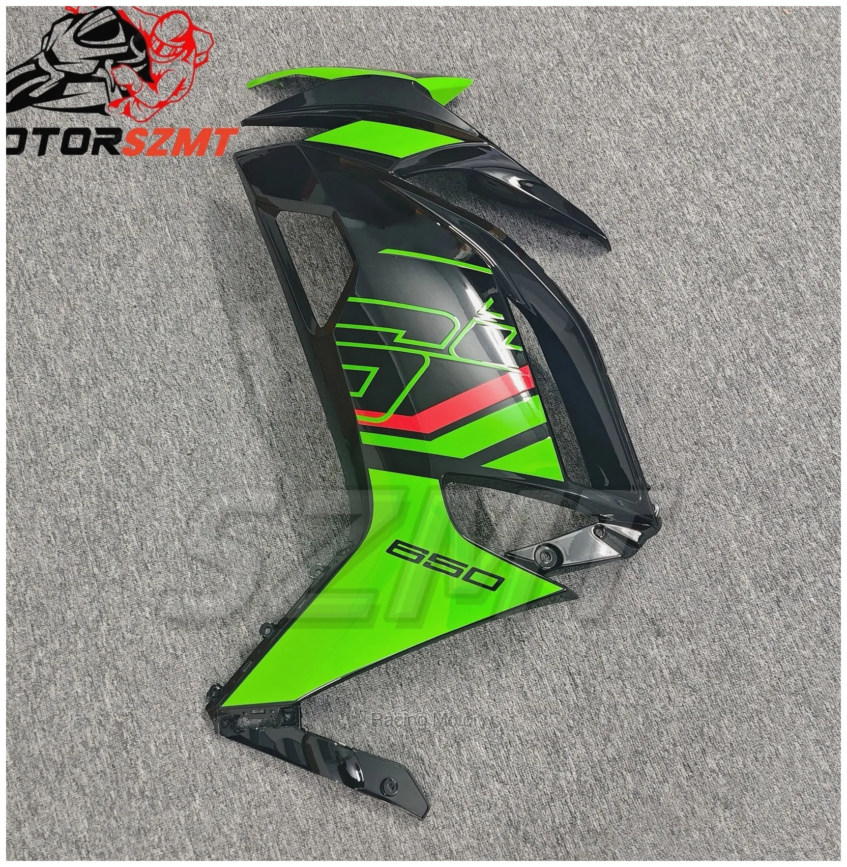 Motorcycle Fairing Body Kit - For KAWASAKI NINJA 650 2020-2025 Left Right Part Batwing Fairing Bodywork Panel