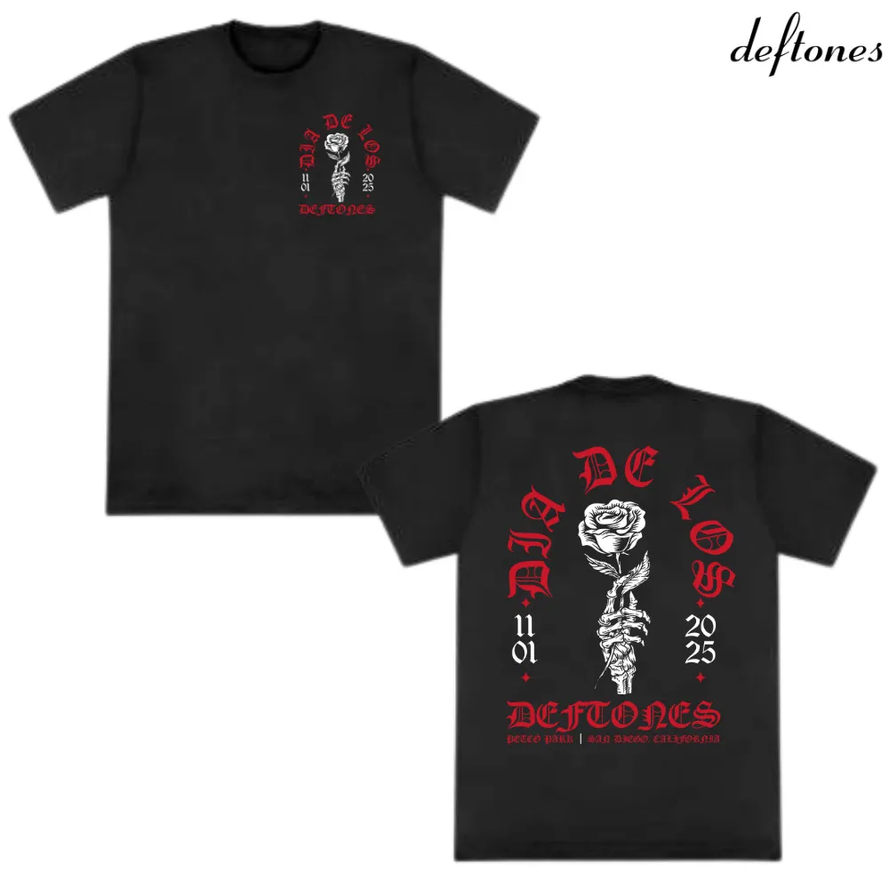 Эксклюзив!! Футболка Dia de los 2025 x Deftones Merch, все размеры