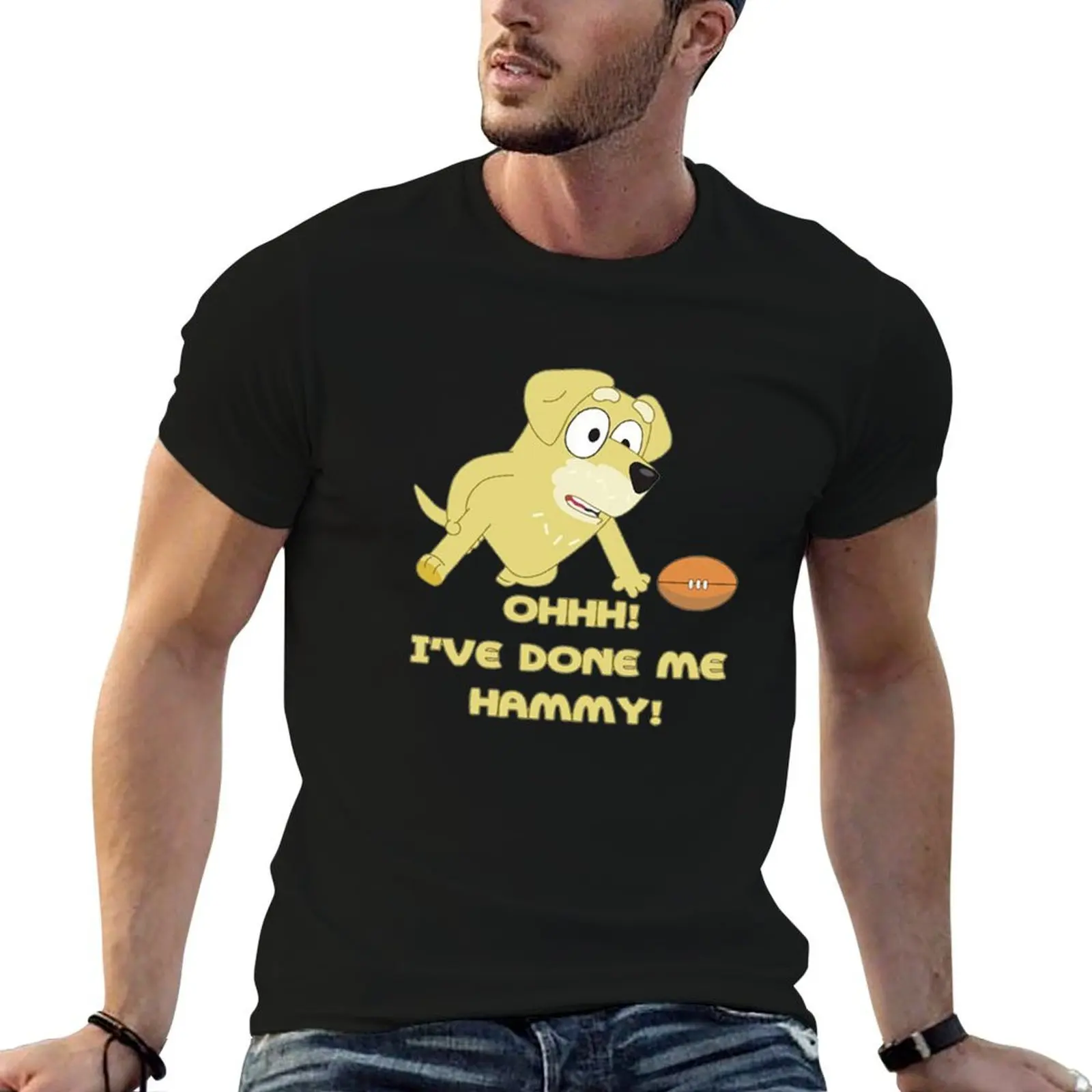 I've done me hammy! T-Shirt customs anime shirt clothing for men
