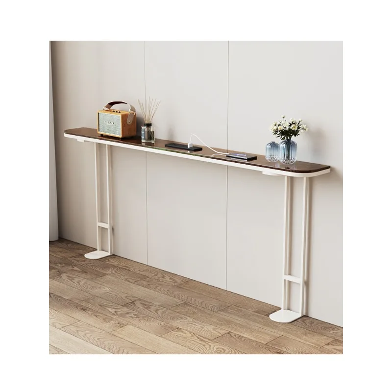 Electric sofa rear shelf against the wall Long table Radiator porch frame Ultra-narrow crevice cabinet at the end of the bed