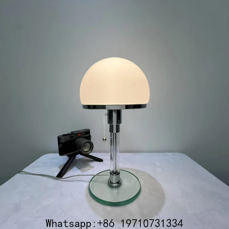 

Nordic Creative Simple Mushroom Bauhaus Table Lamp Decoration Maison Room Decoration Study Room Lighting Led Lights