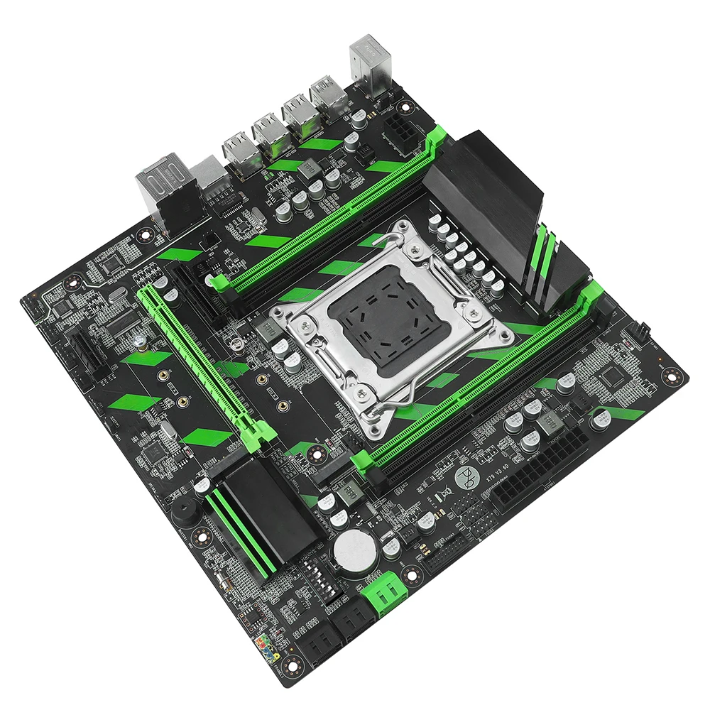 Imagem -03 - para Huananzhi X79 Zd3 Placa-mãe Lga2011 Suporte Reg Ecc Ram e5 c2 v1 V2cpu