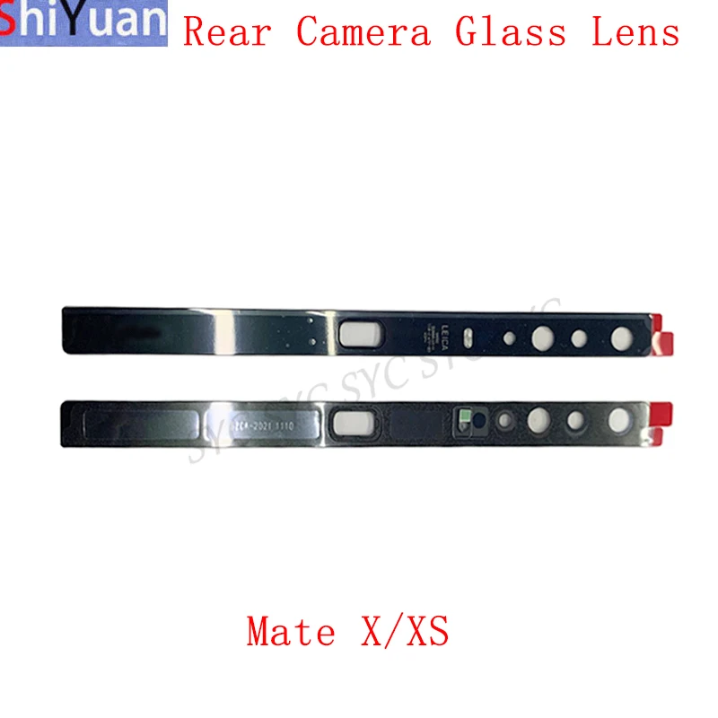 

Back Camera Lens Glass Edge Glass Strip For Huawei Mate XS X Rear Camera Glass Lens Replacement Parts