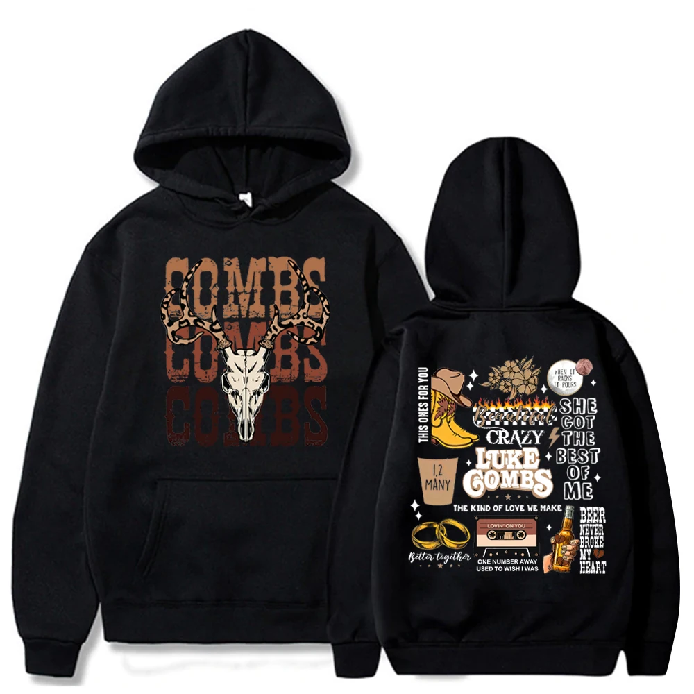 

Luke Combs Hoodie Luke Combs Merch Luke Combs Muisc Album Hoodie Gift for Luke Combs Fan Pullover Tops Streetwear Unisex