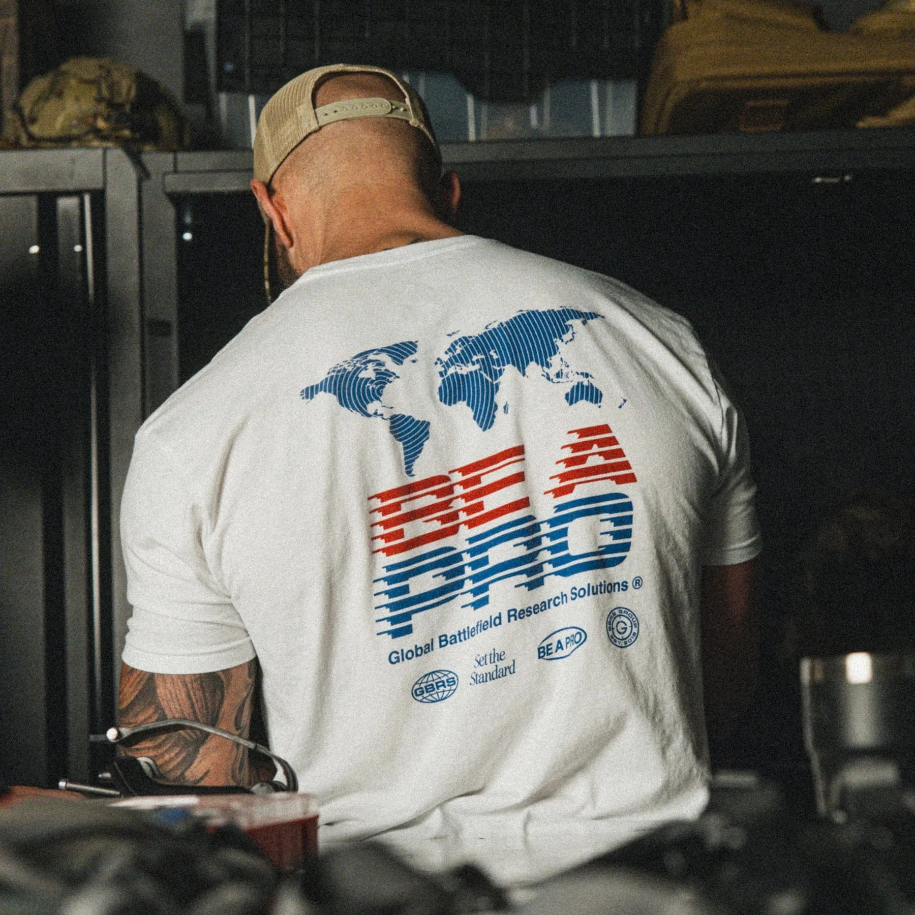 2026 The Tough Guy Club Summer New Product The Global Battlefield Series Round-neck Short-sleeved T-shirt