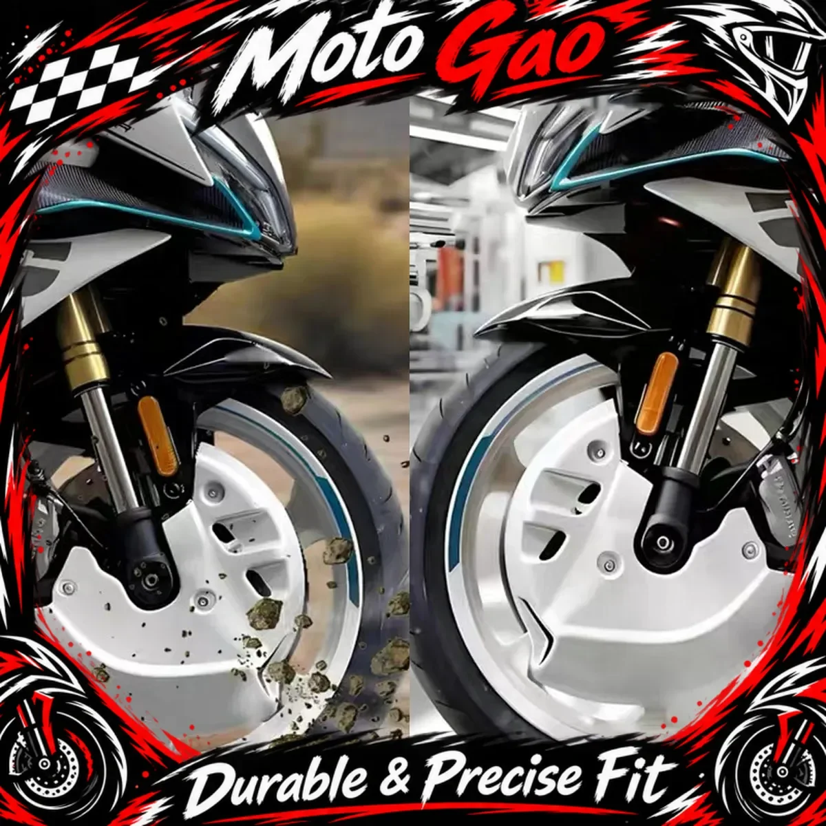 Fit For CFMOTO 450SR 450SRS 450SS 2022-2025 Motorcycle brake disc protection cover guide cover accessories caliper cover