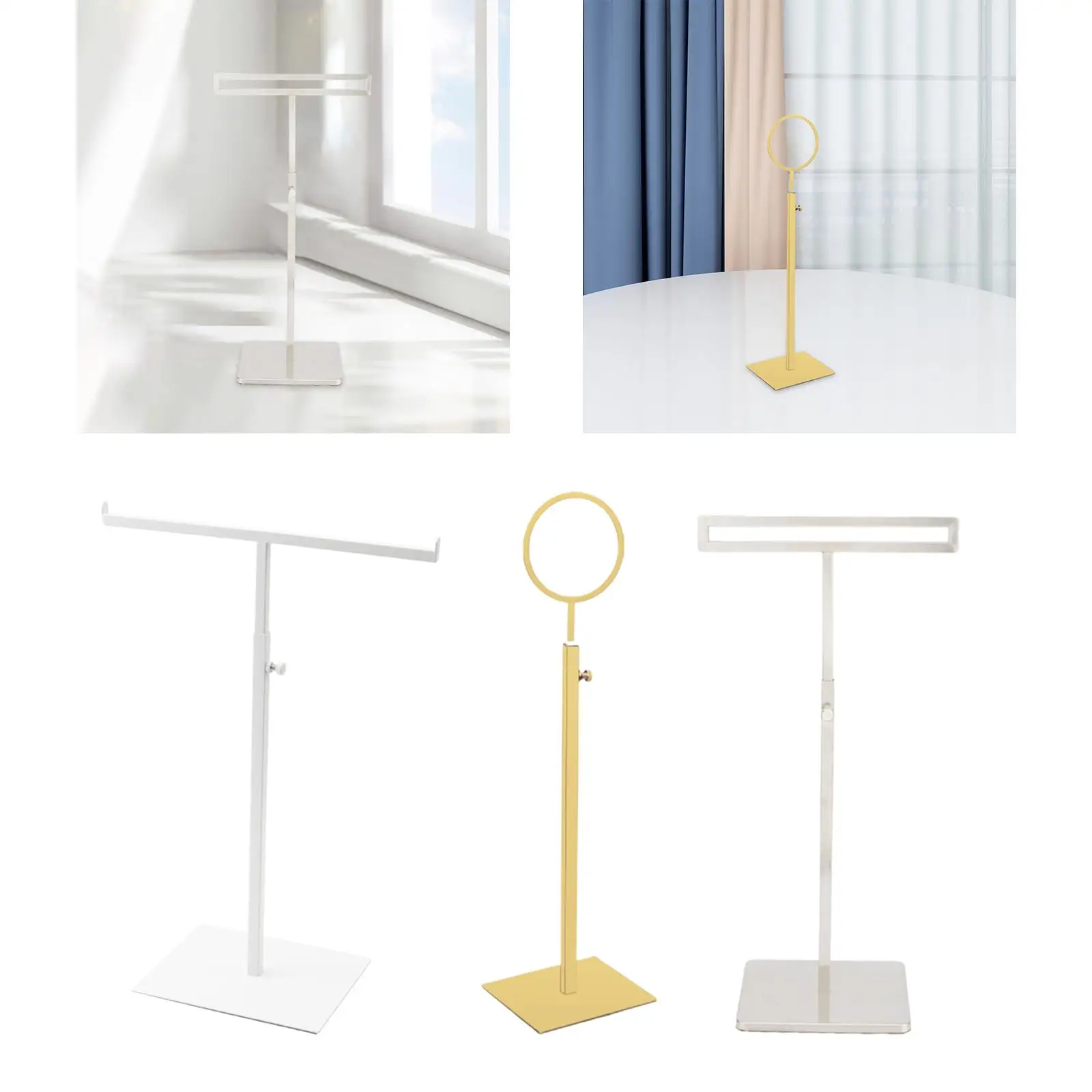 

Purse Display Stand Multiuse Stainless Steel for Counter Retail