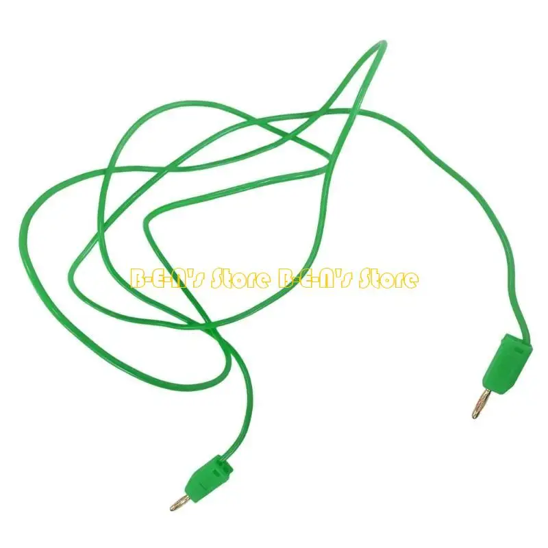 Y1AD Industrial Banana Plugs Test Cables 10amp 600V Safe Operate Gold Plate Brass Cores Expandable Connector For Multimeter