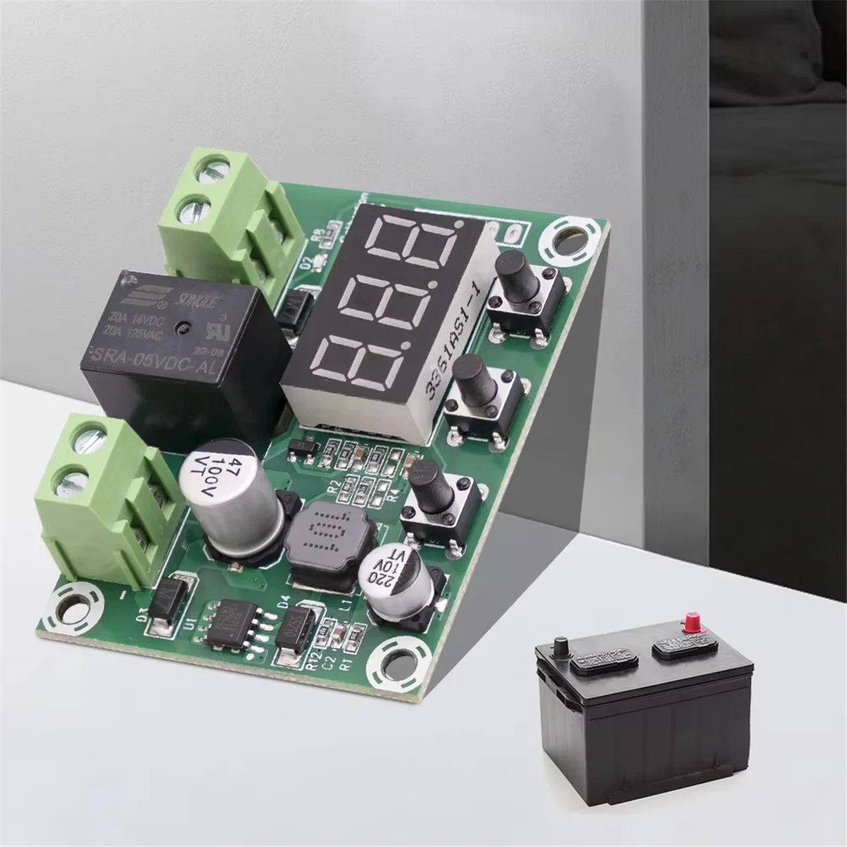 【取引！】6V-80V バッテリー DC 電圧保護モジュール高電圧不足電圧低電力切断出力保護ボード 5 個