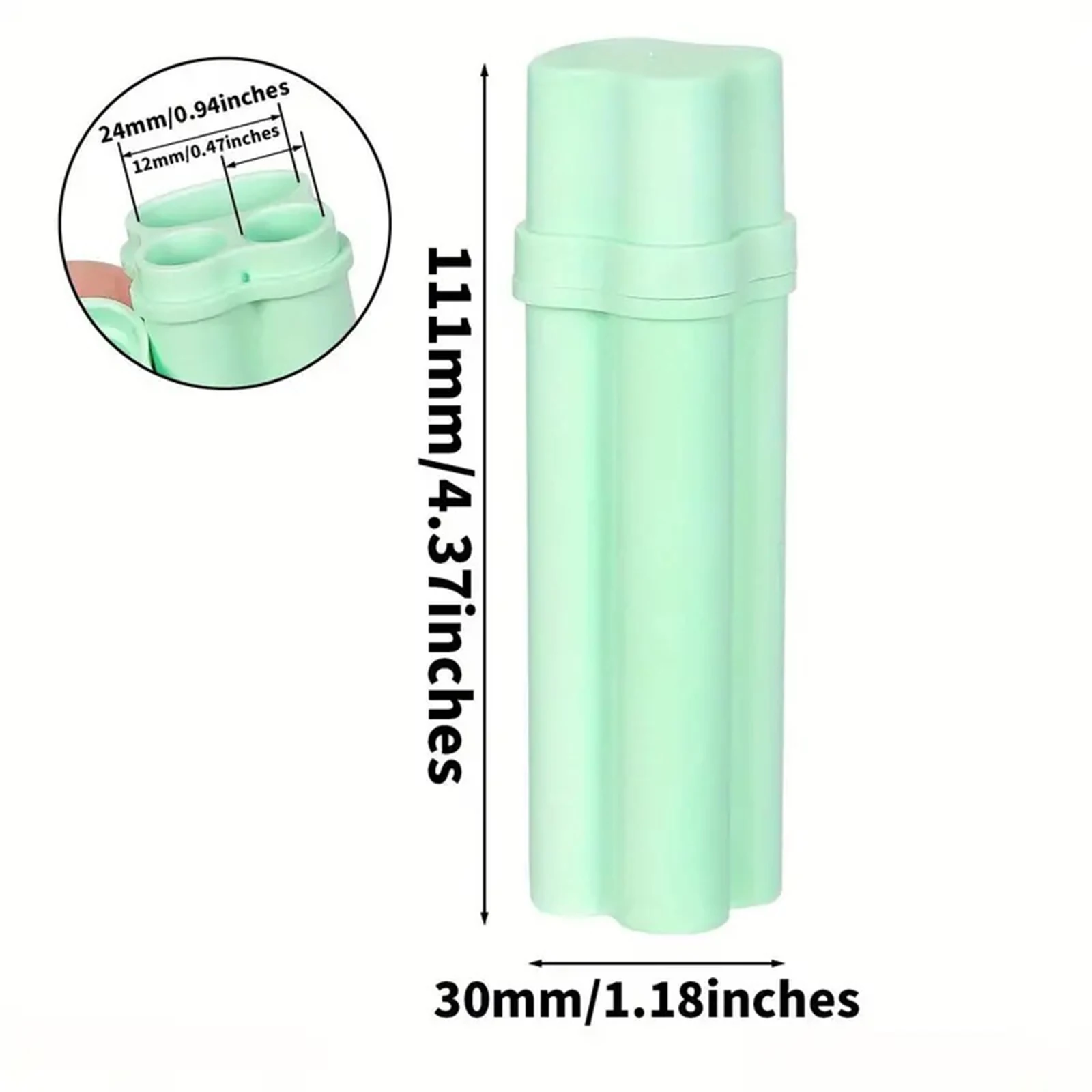 3pcs, Rolling Paper Storage Case, Lighter And Pre-rolled Cones Protective Storage Container