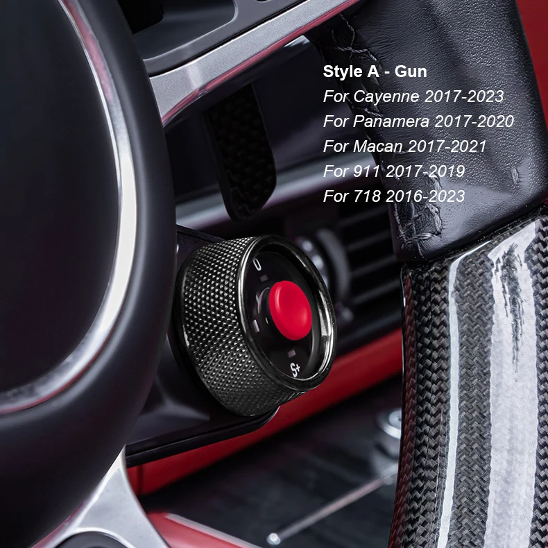 Sport Chrono Lenkradknopf für Porsche Cayenne/Panamera Macan/911 718/Taycan 2017–2025 SC Modus Switch Kit Plug Play – Detail 12