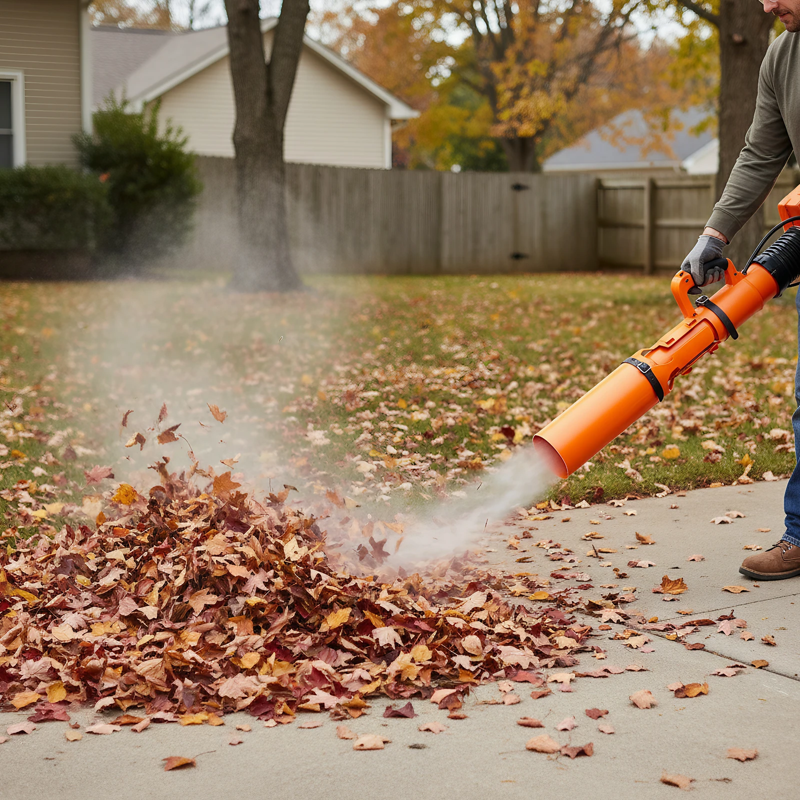 Accesorio de refuerzo de aire para soplador de hojas, boquilla Universal de alto flujo, soplador de hojas, piezas de soplador de hojas