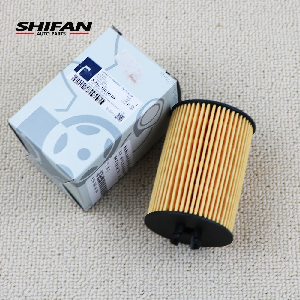 2661800009 Oil filter For Mercedes-Benz W169 A150 A170 A200 A200 Turbo W245 B150 B170 B200 B200 Turbo A2661800009