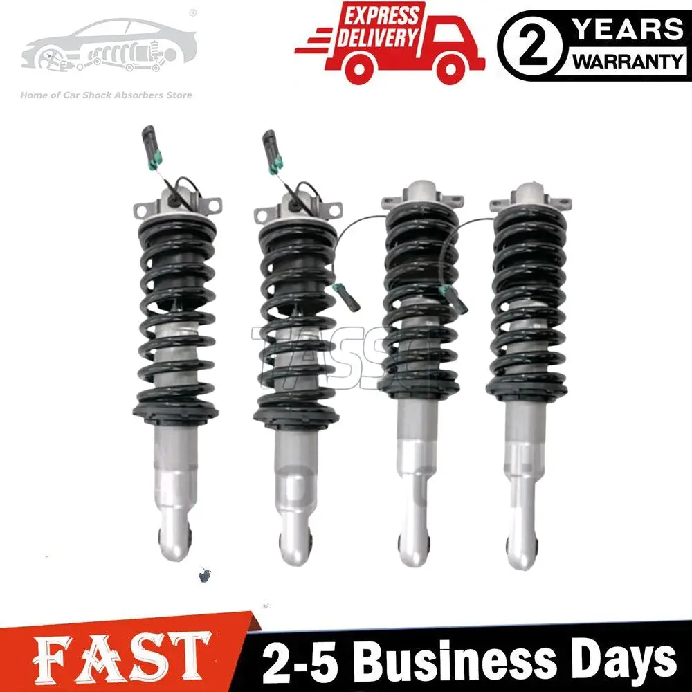 4pcs Front & Rear Shock Struts Magnetic For Ferrari 360 Spider Modena 2000-2005