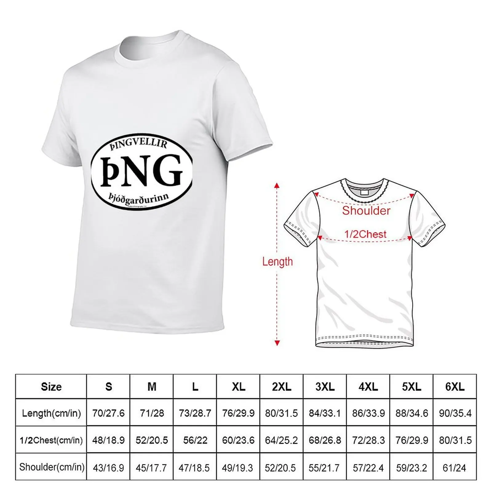Thingvellir National Park Iceland T-Shirt sports fans cute clothes mens cotton t shirts