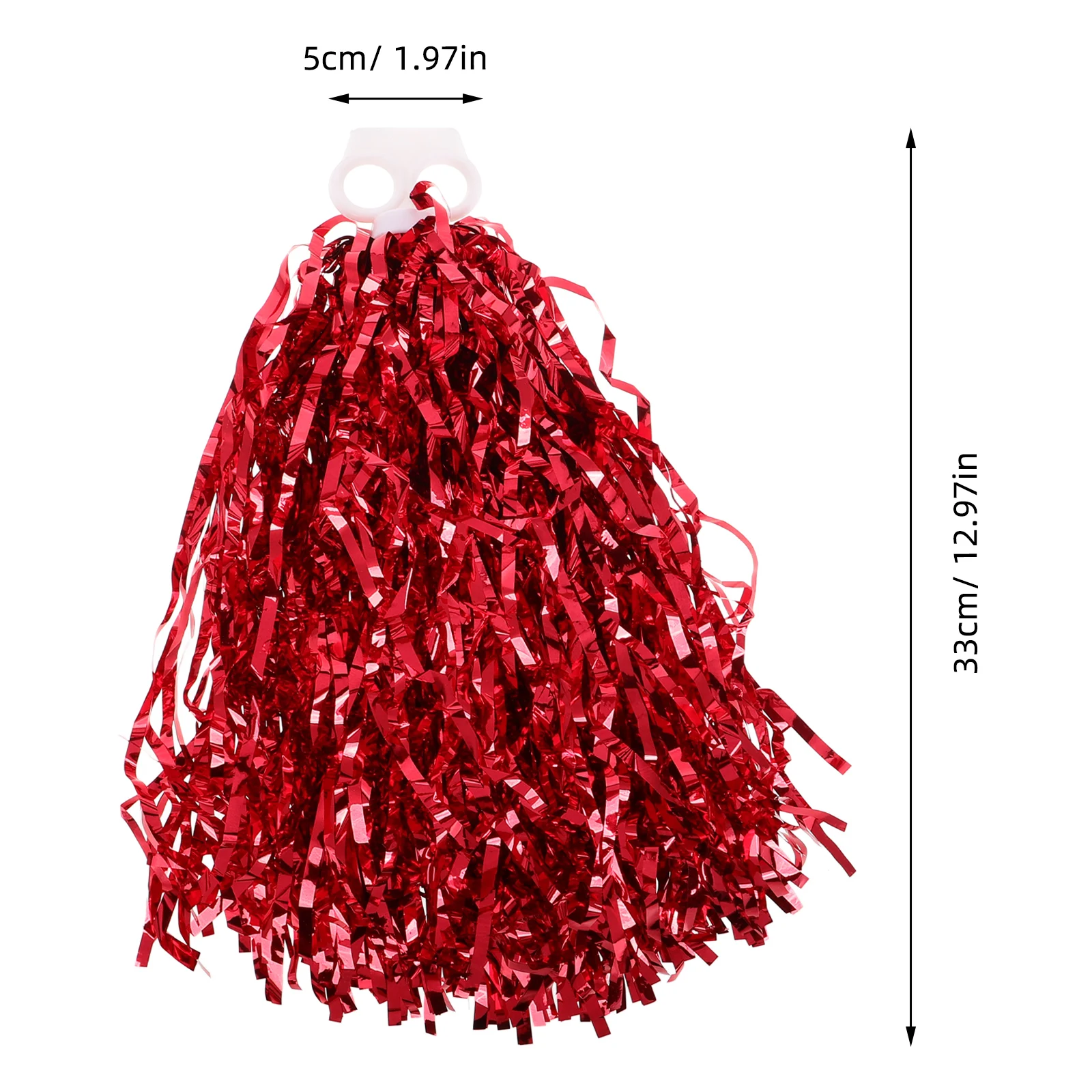 10 قطع التشجيع بوم بومس لون مشرق للرياضة الرقص الهتاف مهرجان الروح قبضة خفيفة الوزن يهتف #5
