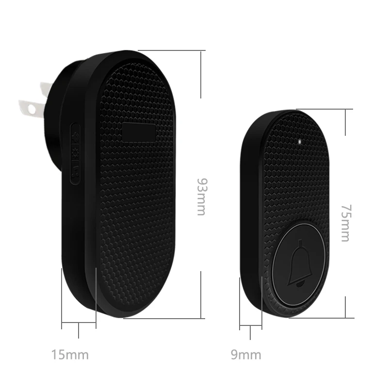 Wireless Doorbell Home Welcome Smart Door bell Sets Home Outdoor Kinetic Ring Chime Doorbell 32 Songs Melodies Sound