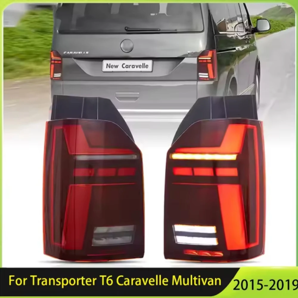 

Car LED Tail Lights For VW Multivan T6 2016-2019/T6.1 2017-UP Reverse Dynamic Turn Signal Light Rear Lamp Assembly Rear Lamp