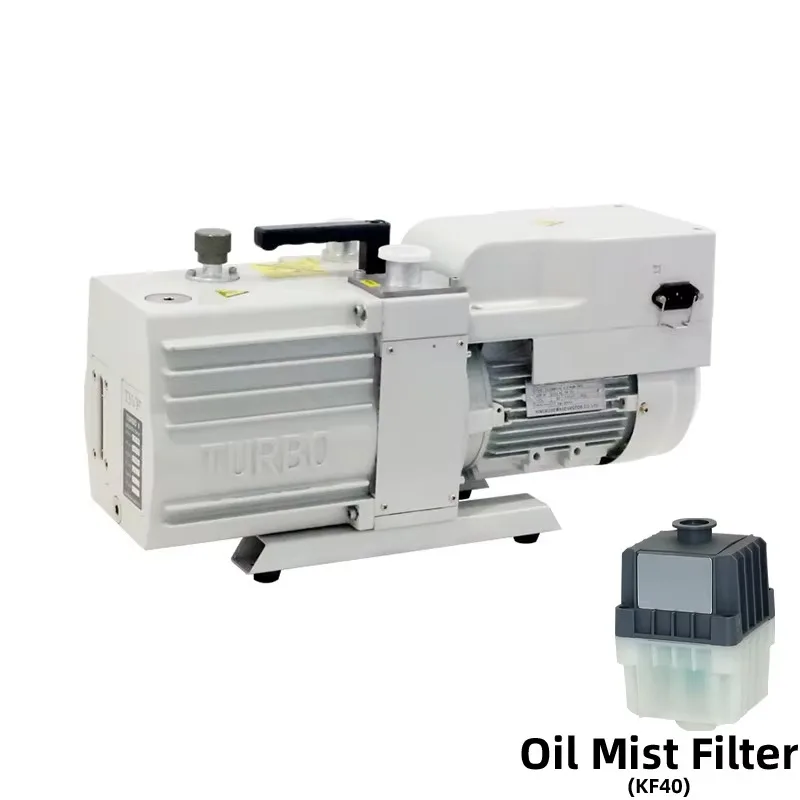 Two Stage Rotary Vane Vacuum Pump 5x10^-2Pa High Vacuum Industrial Vacuum Pump for Industrial  T8D