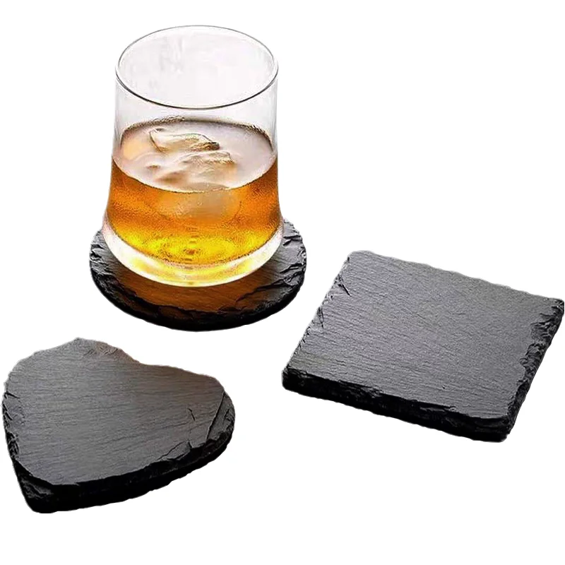 

10cm Rock Table Cup Mat Kitchen Mat Pad For Bar Cocktail