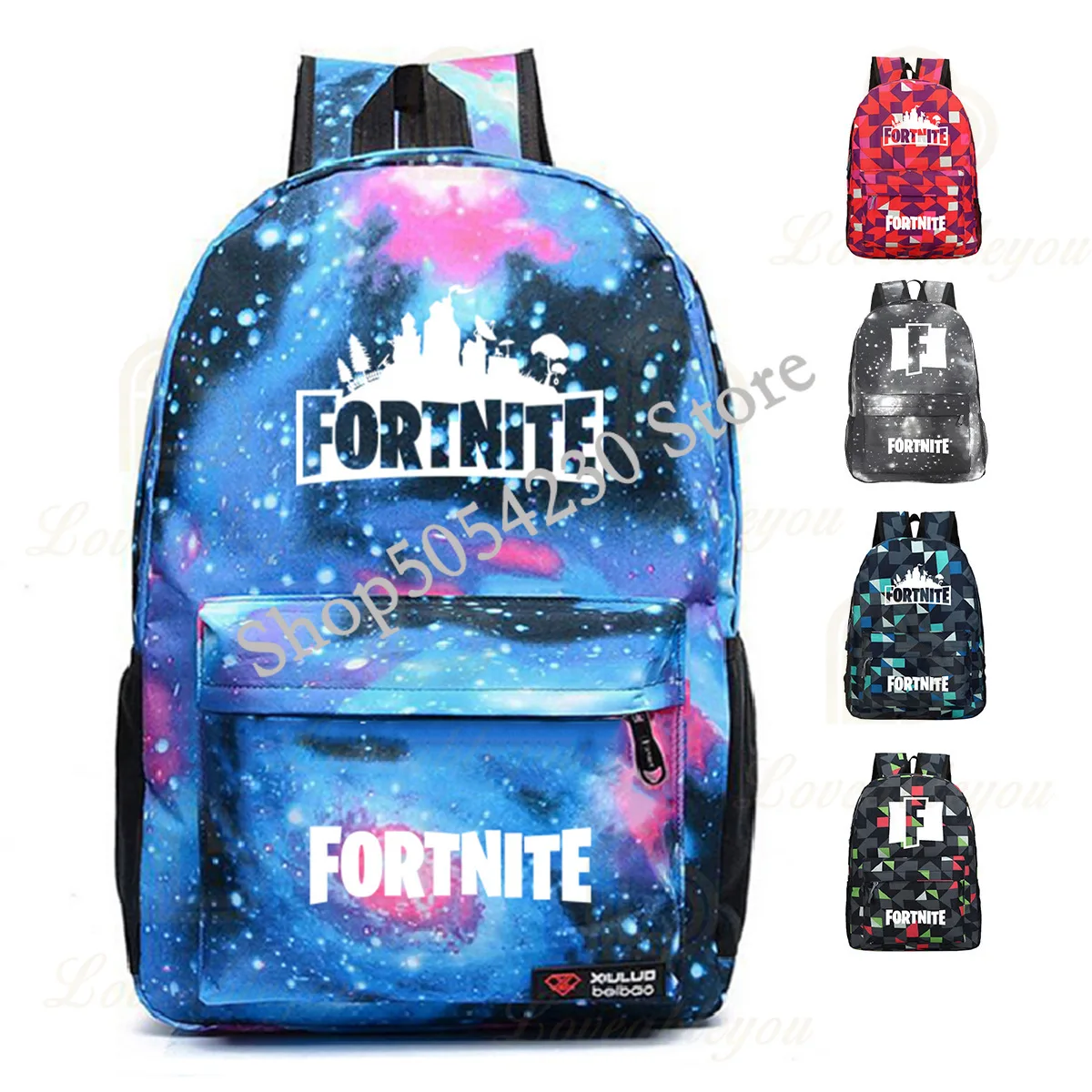 Fortnite Games Mochila Fortnite Mochilas escolares para adolescentes Unisex Schoolyard Laptop Mochilas Bolsas casuales de viaje