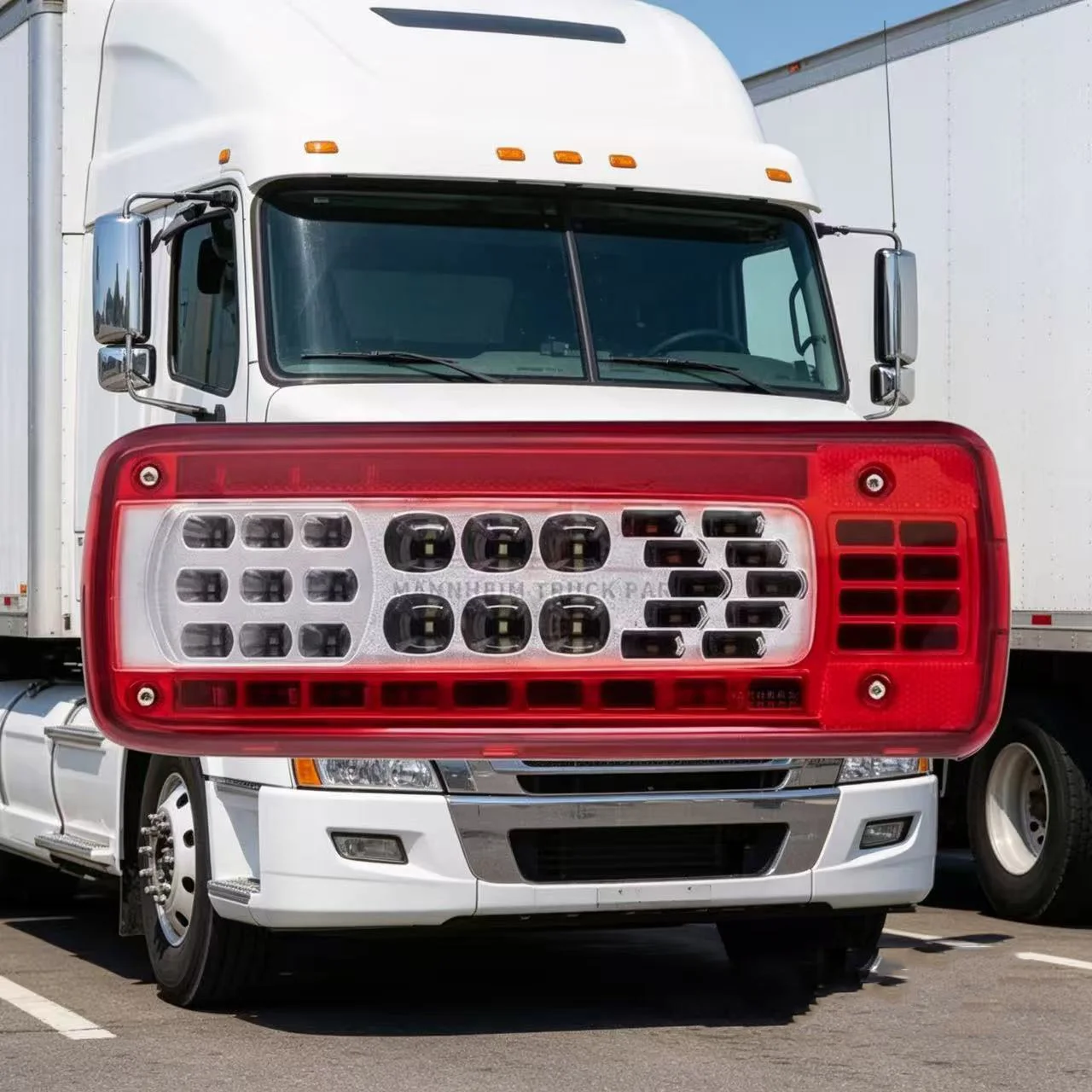 

24-вольтовый светодиодный задний фонарь для грузовиков Volvo FMX 500, светодиодные задние фонари для грузовиков Renault, OEM 82483074, 21735299, 82483073