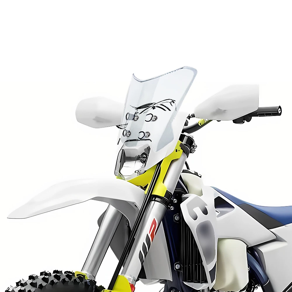 

For fe 250 2014-2023 fe 450 te 250i te 300i motorcycle adventure windshield extension style Windscreen Wind Deflector Screen