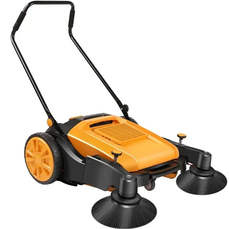 Hand Push Industrial Floor Sweeper Small Cleaning Sweeping Machine for Workshop Warehouse Farm Property