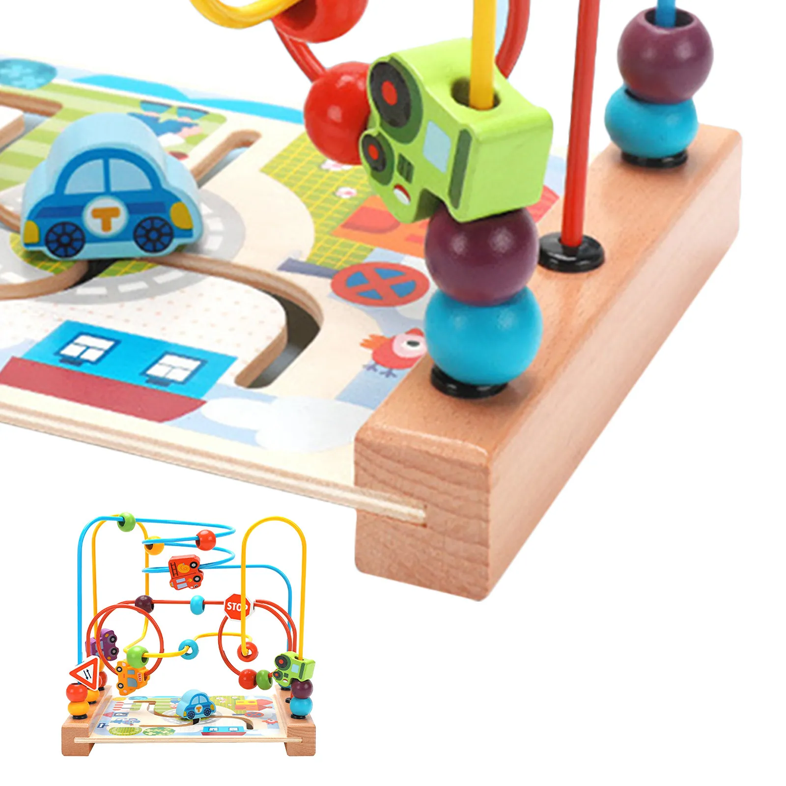 1pcs-ocean-wooden-beaded-maze-educational-plaything-cognitive-skill-development-color-shape-recognition-hand-finger-flexibility