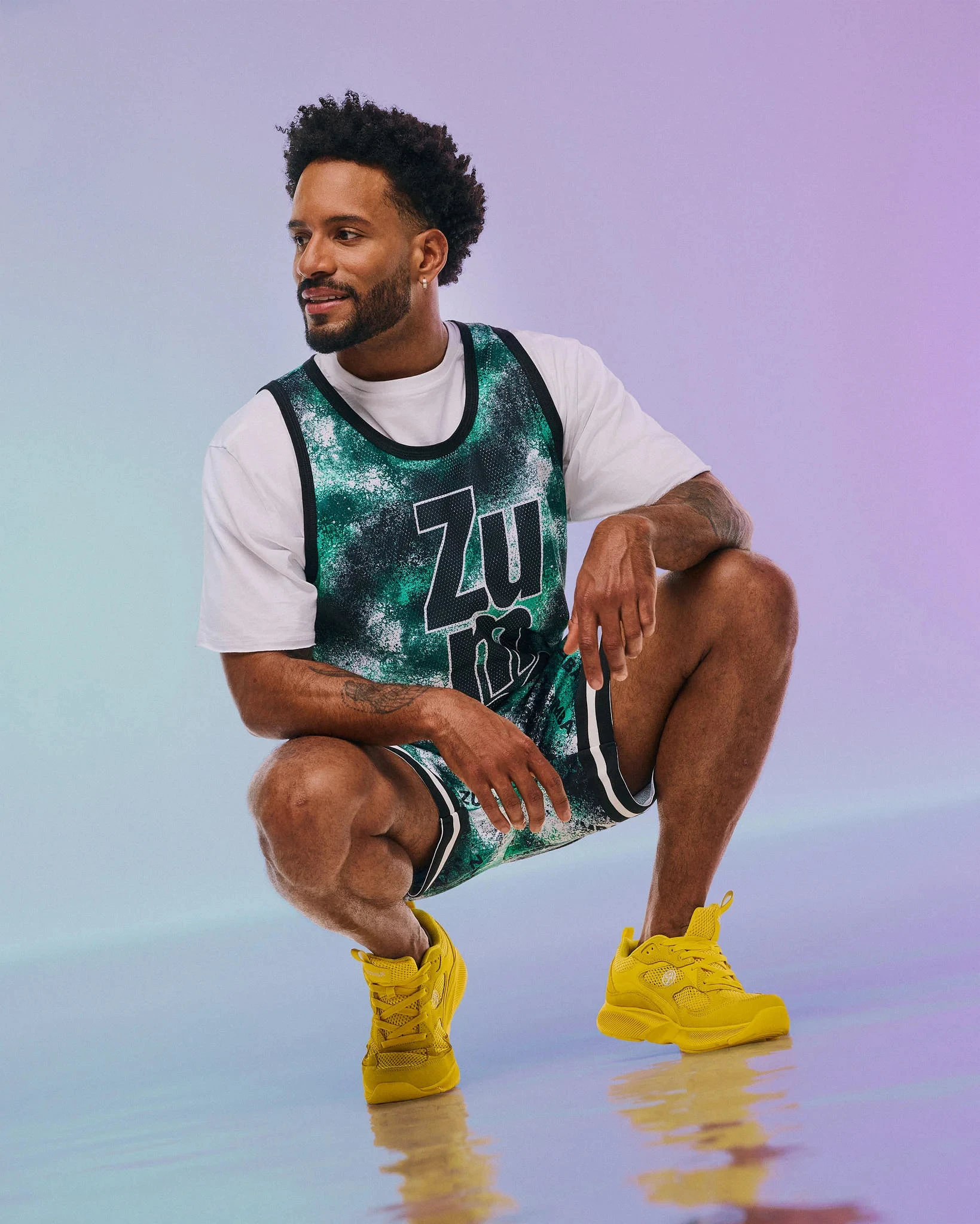 

New Apres ZW Men's Basketball Tank O-Neck Oversized Fitness Gymnastics Yoga Sports Vest Fashionable Casual And Comfortable Top