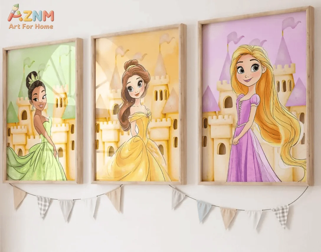 2D Flat Disney Prin…