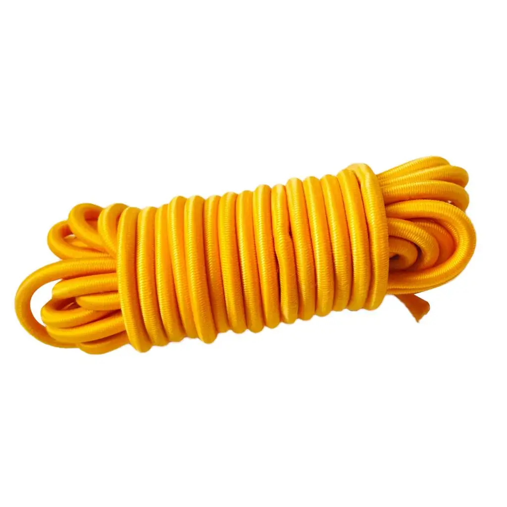 Elastic Bungee Rope Marine Grade Resistant Latex Shock Cord for Boat Kayak Outdoor Use