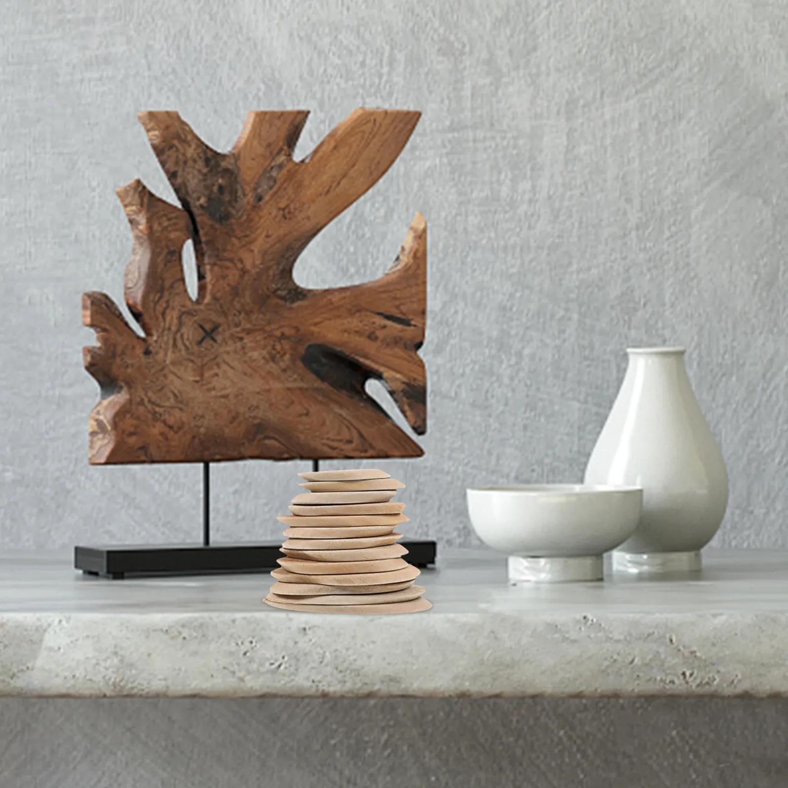 1Set Vase Filler Natural Wooden Wedding Driftwood Decor for DIY Craft Wedding Centerpiece Rustic Natural Wood Accent