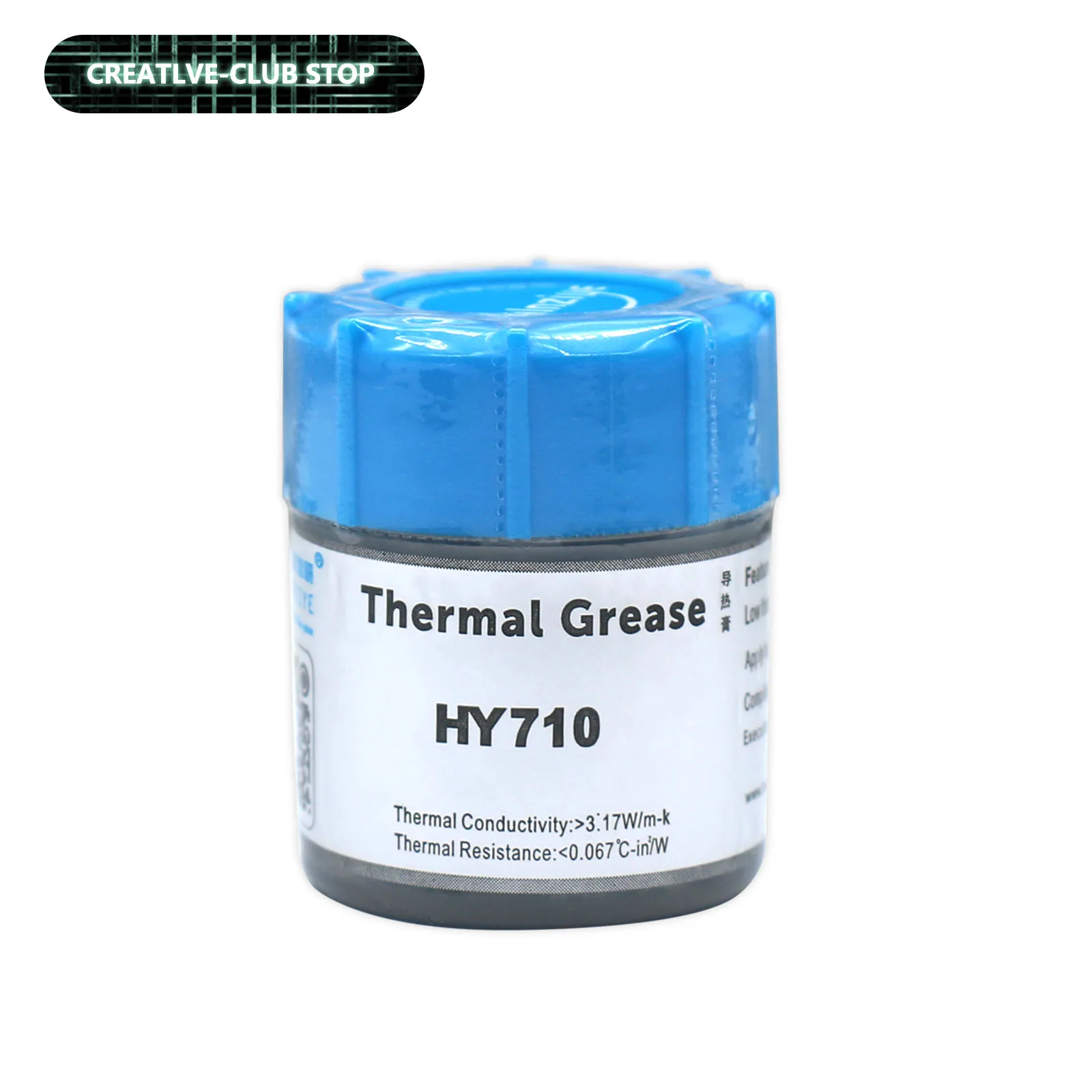 Heatsink Plaster HY 410/510/610/710/810/880 CPU GPU Thermal Grease Compound Paste LED Chip PC Heat Conductive Silicone Paste