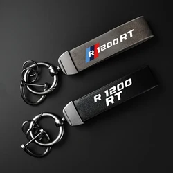 High-Grade leather Motorcycle Keychain Holder Keyring For BMW R1200RT R1200 RT R 1200RT 2004-2023 2015 2014 Accessories