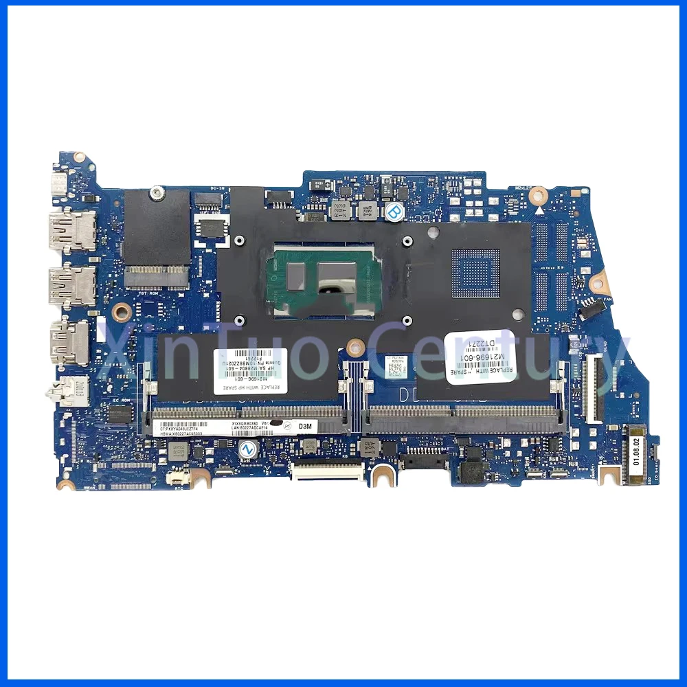 Imagem -06 - para hp Probook Placa-mãe do Portátil Intel Core I31115g4 I5-1135g7 Cpu M21702601 Ddr4 100 Testado Dax8qamb8d0