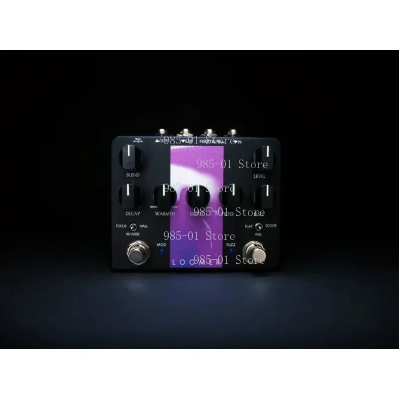 Single effect device with reverb, for creating vibrant stage atmosphere