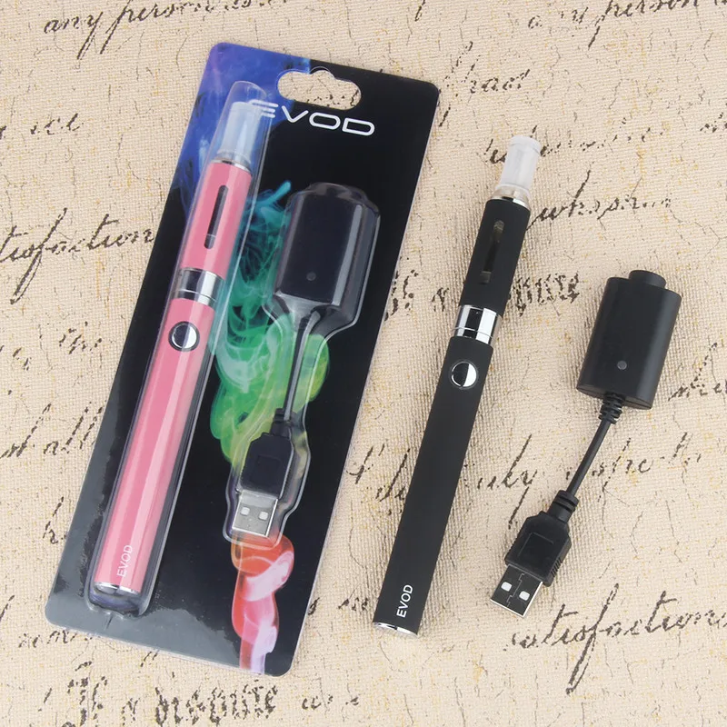 Vape Evod MT3 Kit Clearomizer Pen Ego T Ugo Vaporizer Battery 510 Thread USB Charger BCC Tank Blister Starter 650/900/1100mah