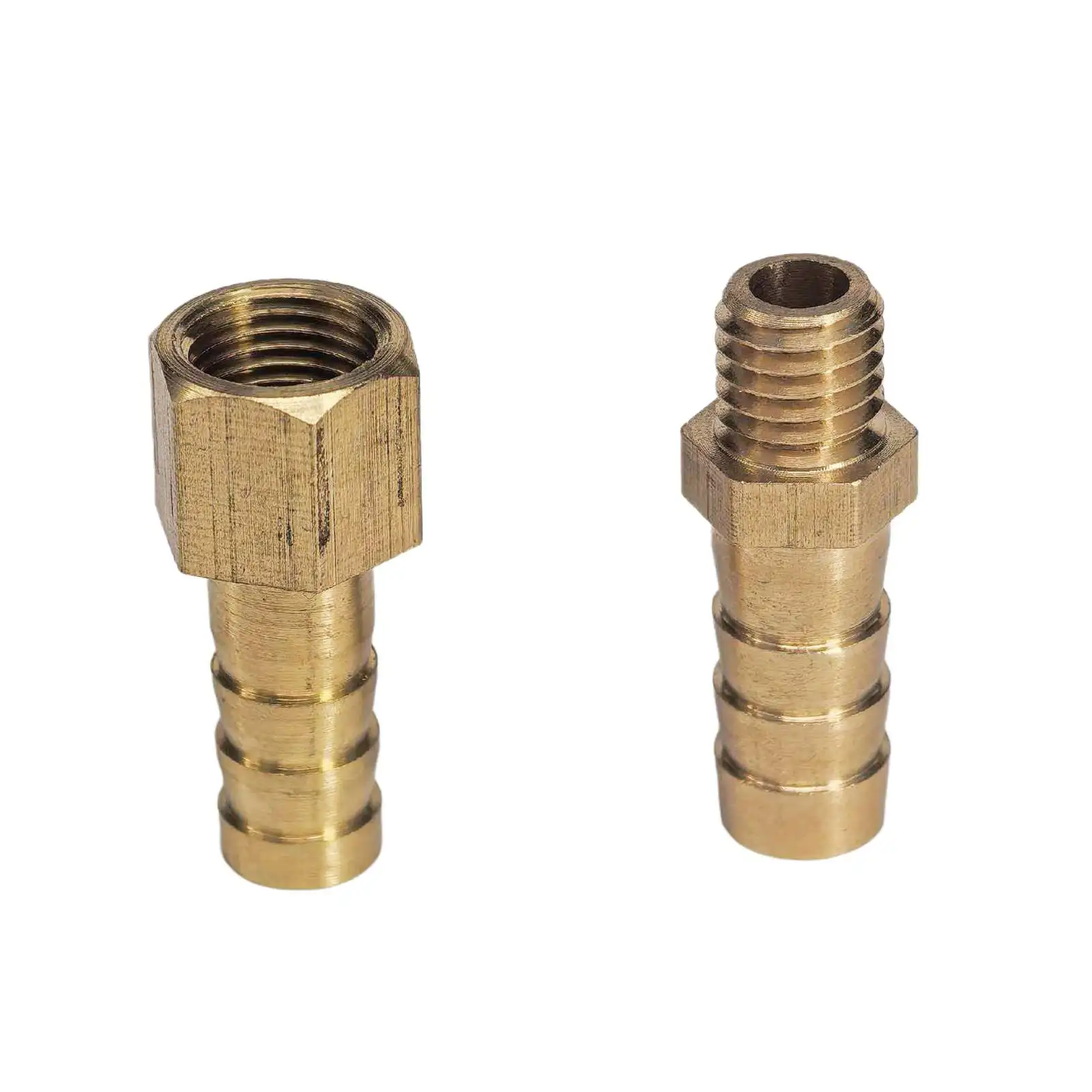 2 قطعة خرطوم صالح I.D 3-25 مللي متر الشائكة إلى 1/8 "1/4" 3/8 "1/2" 3/4 "BSP M6 M8 M10 M12 M14 M16 ذكر/أنثى عرافة وصلة أنابيب نحاسية محول