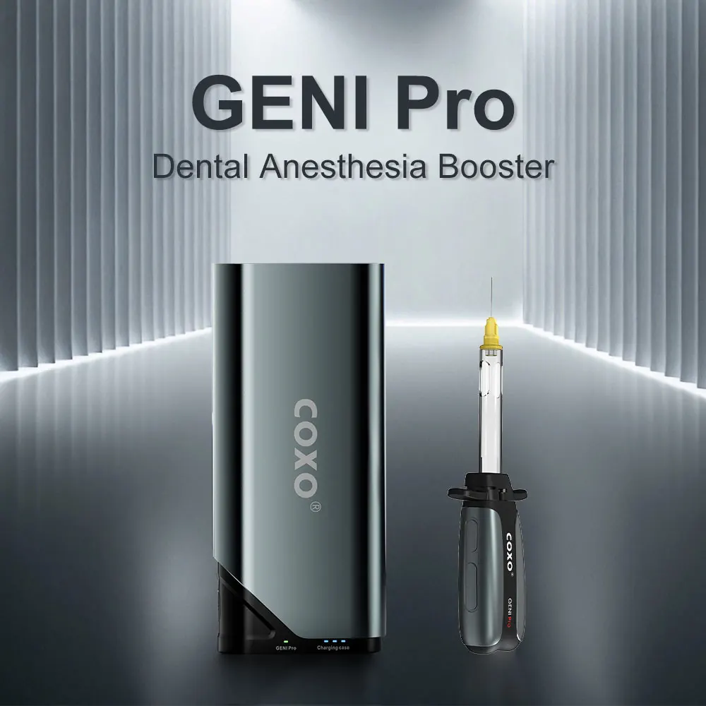 

COXO GENI Pro Dental Anestheisa Booster Injector Painless Local Oral Anesthesia Lcd Display Dentistry Equipment