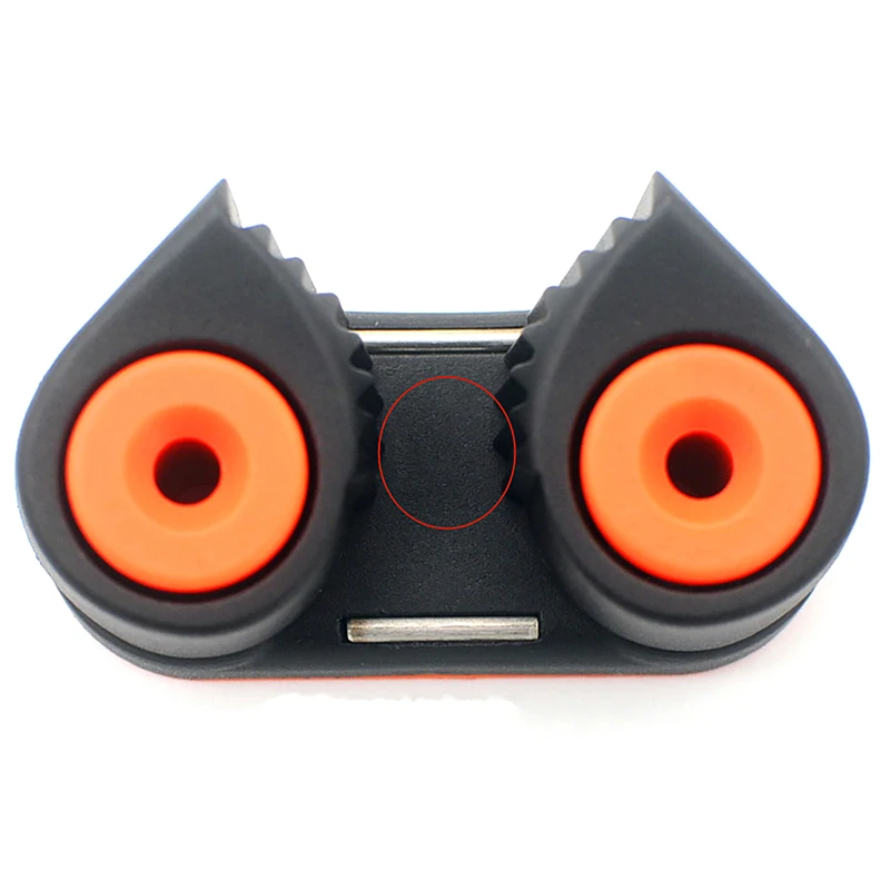 2 Row Ball Bearing Cam Cleat Pilates Equipment Pulley Rope Clamp Marine Boat Fast Entry Rope Wire Fairlead Sailing Sailboat