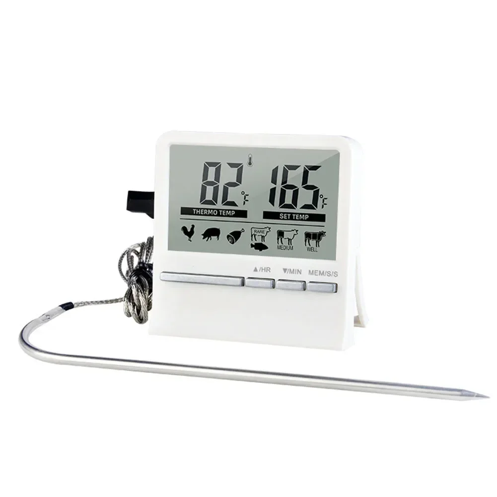 Onoff Switch Meat Food Temperature Tester Convenient Design Digital Cooking Thermometer Instant Temperature Read