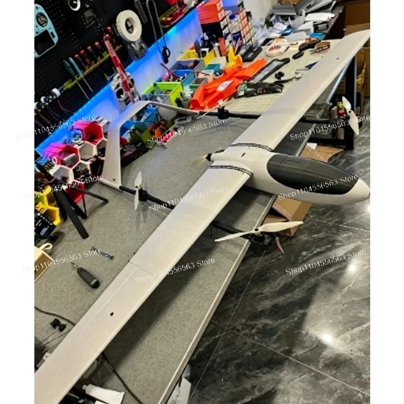 3D printed model aircraft 2 meters large wingspan 4 + 1 hanging fixed FPV drone Cobra vertical take-off and landing