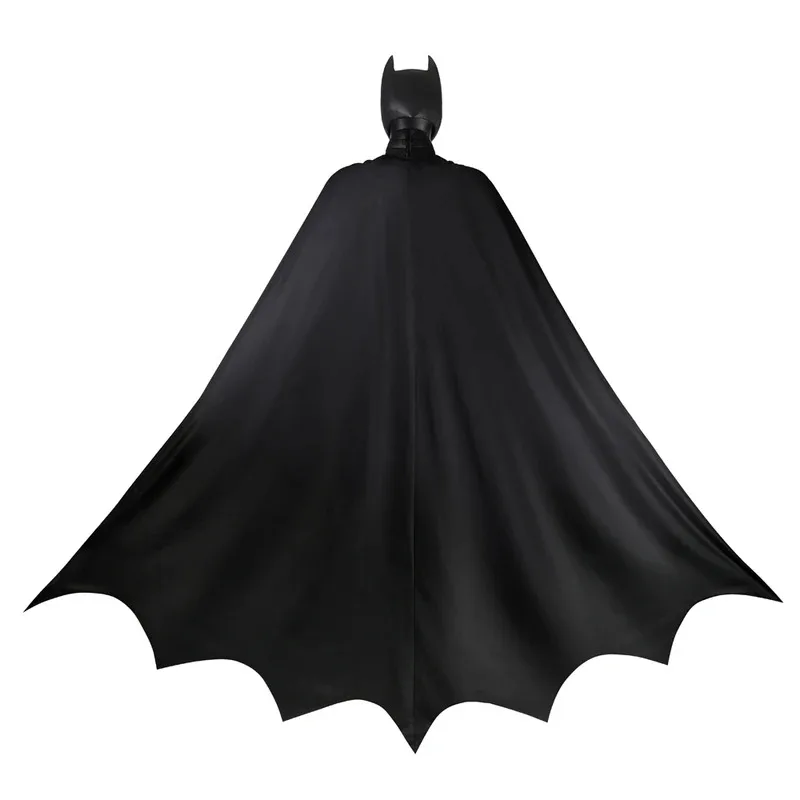 Nueva película Carnivl de Halloween, disfraz de caballero oscuro y murciélago, disfraz de superhéroe de Bruce Wayne, traje para hombre, chaleco, capa, máscara