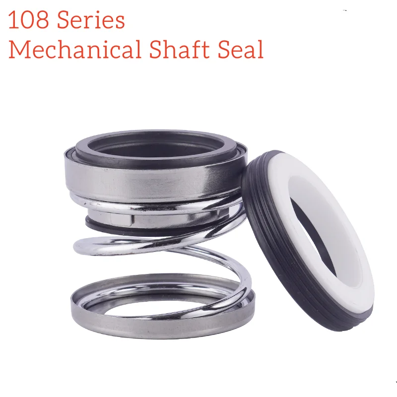 8 10 12 14 15 16 17 18 19 20 22 24 25 28 30 32 33 35 38 40 43 45 48 50mm 108 Series Mechanical Shaft Seal For Inline Water Pump