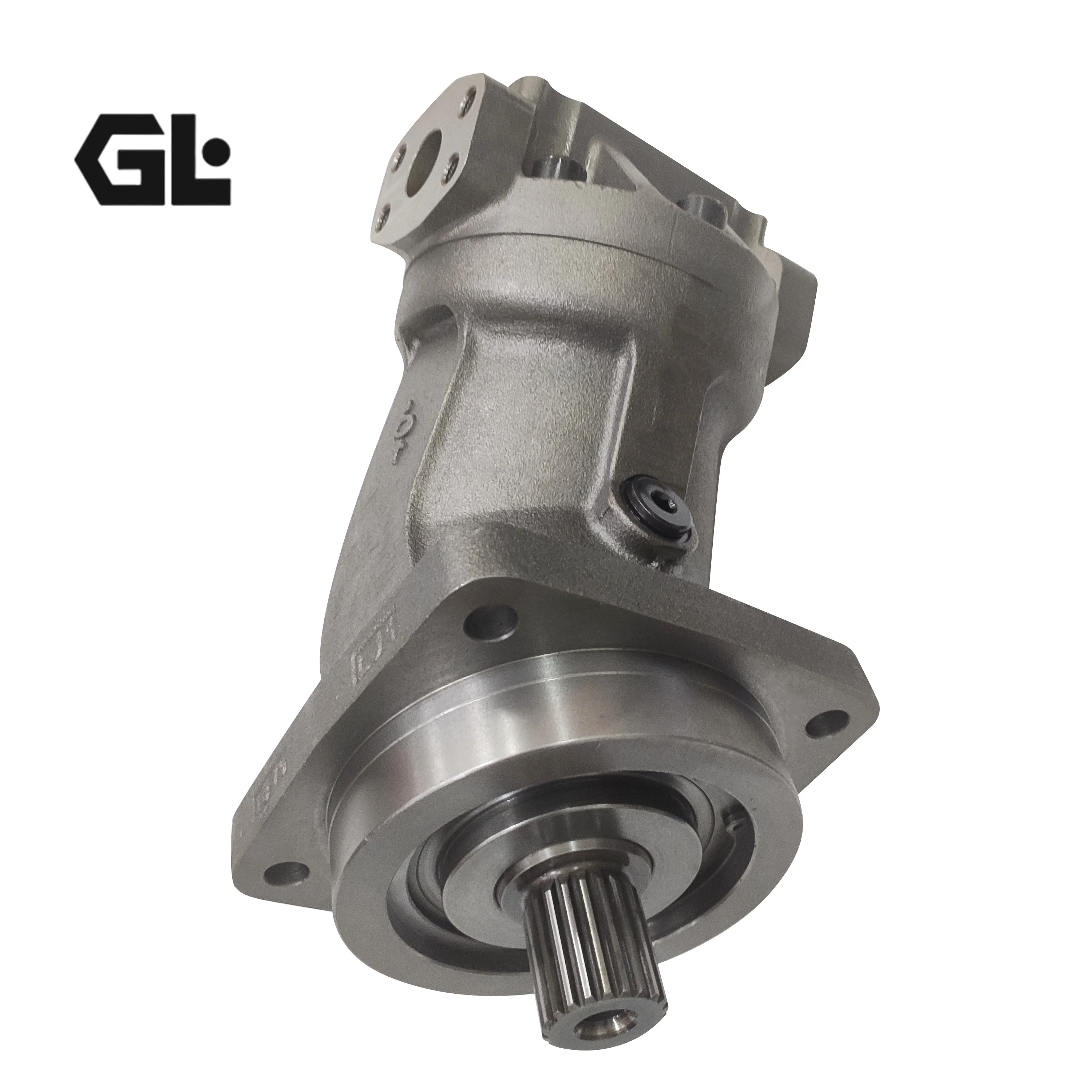 A2FM63 A2FM80 A2FM90 A2FM107 A2FM125 Motor de pistón hidráulico de eje doblado A2FM63/61W-VAB010 A2FM63/61W-VAB100 Motor hidráulico