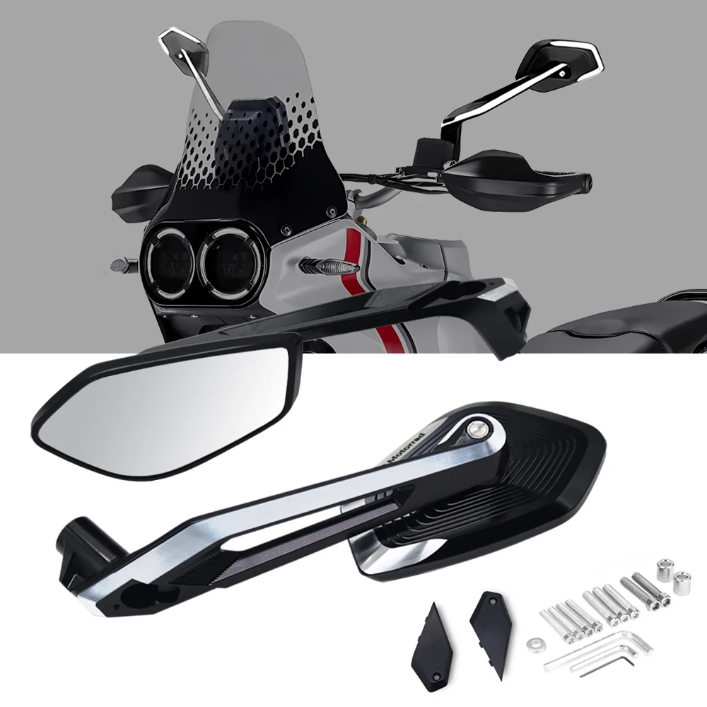 For Ducati DesertX Desert X 2022 2023 DesertX Discovery 2025 Adventure Motorcycle Accessories Side Rear View Mirror