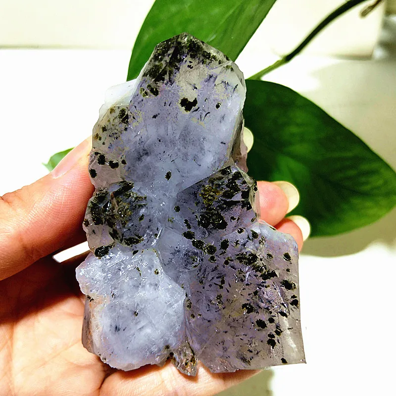 الأحجار الطبيعية سوبر سبعة حديقة إيبيدوت بلورات المعدنية التأمل السحر الروحي شفاء شقرا غرفة الديكور