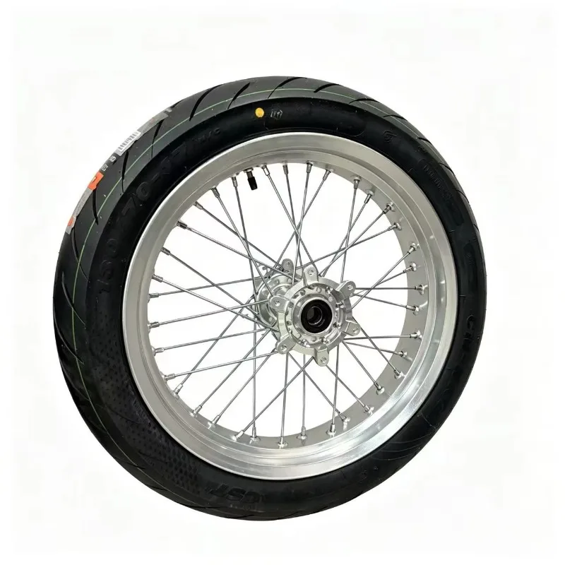New Dirt Bike Tire Front 100/80-17 Rear 130/70-17 Off-Road Motorcycle Tire Wear Resistant
