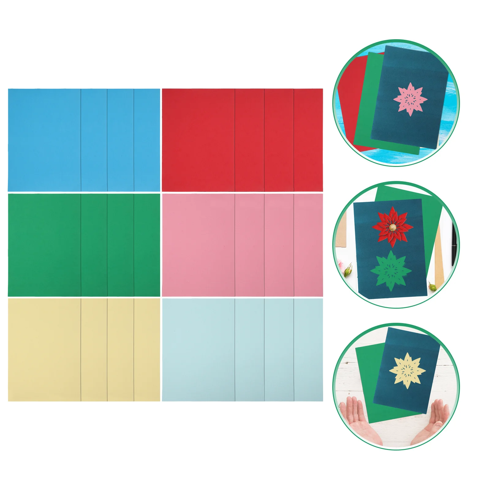 

28 Sheets Cyanotype Printing Paper DIY Sunprint Kit A5 Safe for Kids Hydrophobic Sun Paper DIY Accessory